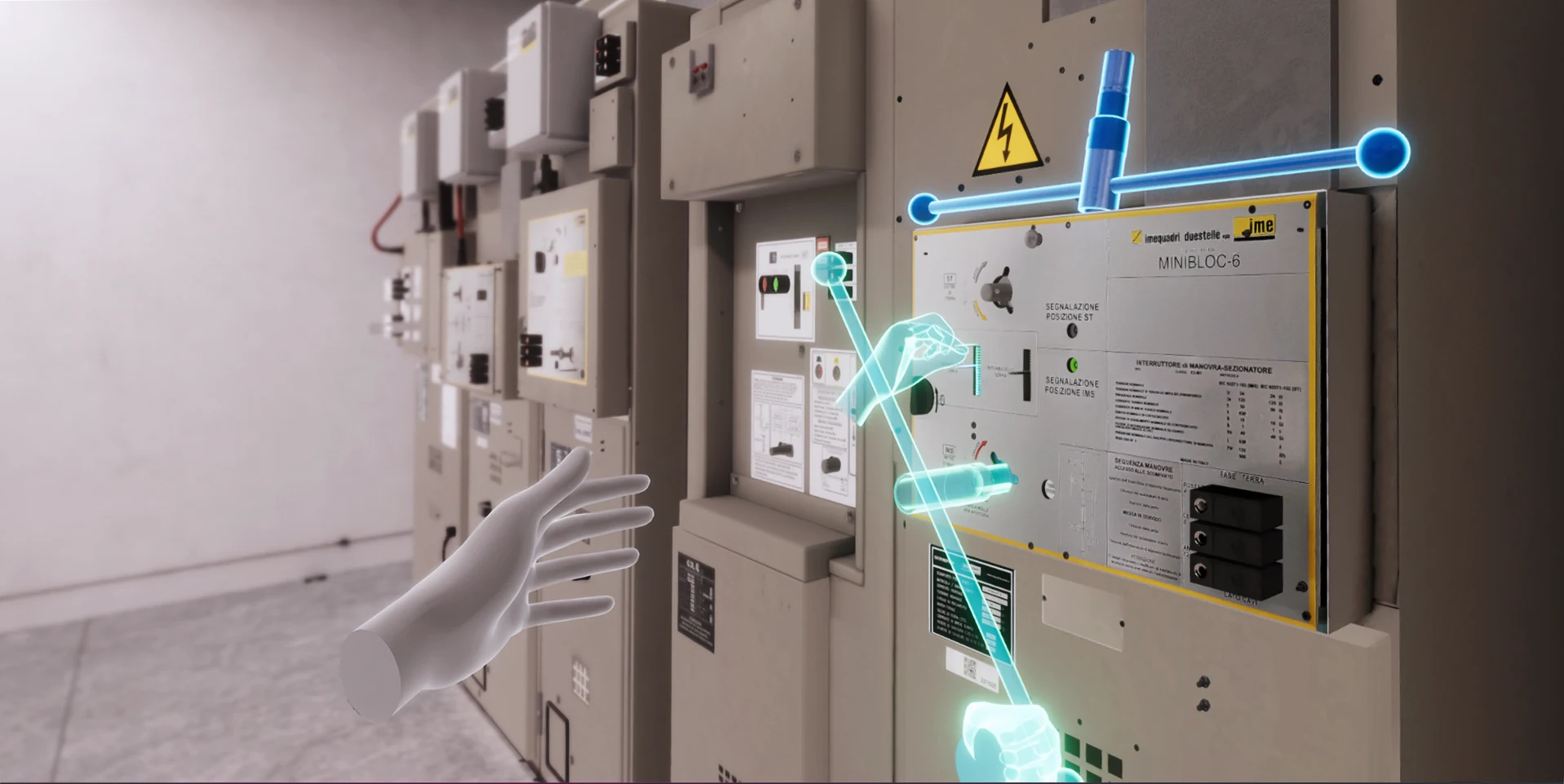 Ambiente di training VR sulle cabine elettriche per A2A